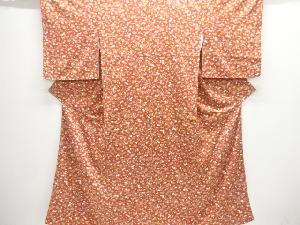 破れ色紙模様小紋着物